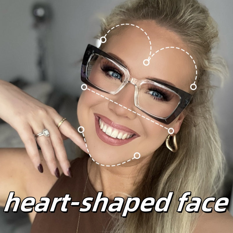 Eyeglasses for Heart-Shaped Face Female