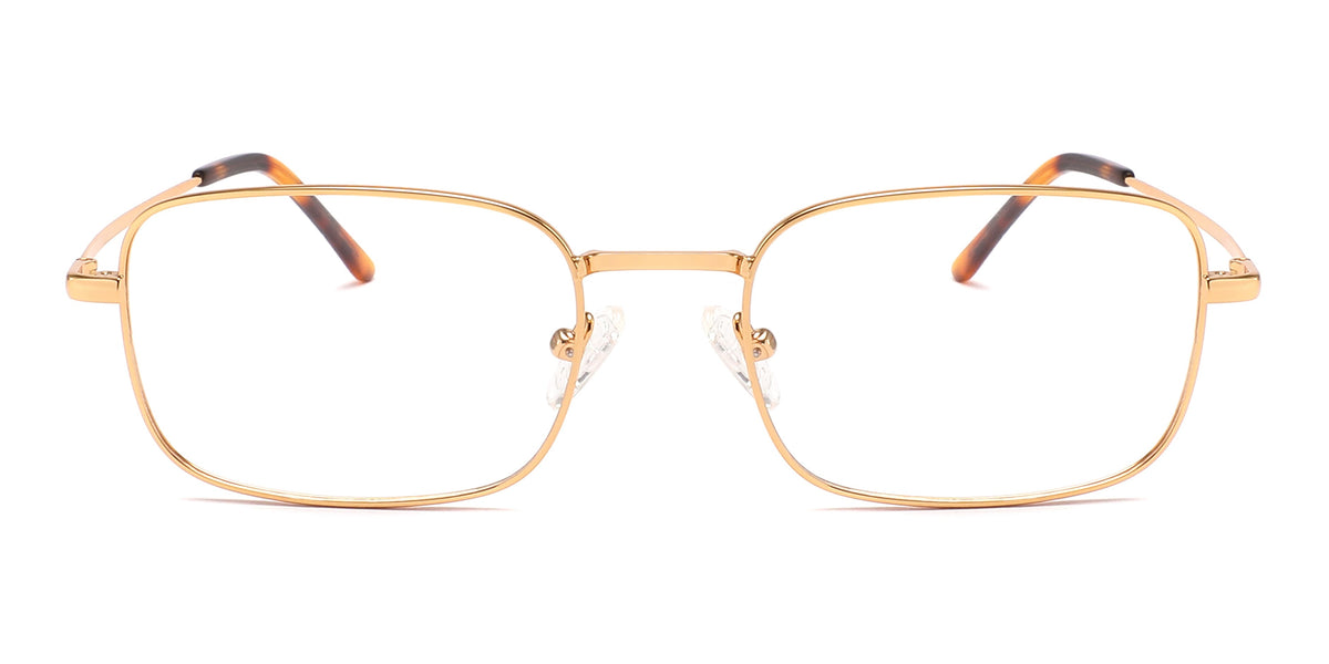 Caspian Rectangle Metal Full-Rim Frame Eyeglasses Online for Women&Men ...