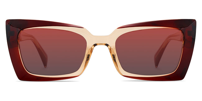 Solange rectangle frame shown with tinted lenses